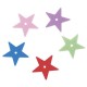 Пайетки для творчества 'Звезды', цвет пастель ассорти, 15 мм, 20 грамм, ОСТРОВ СОКРОВИЩ, 661278