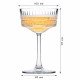 Бокал для шампанского на ножке широкий, 260 мл, КОМПЛЕКТ 4 штуки, стекло, PASABAHCE 'ЭЛИЗИЯ', фирменная подарочная упаковка, 440436