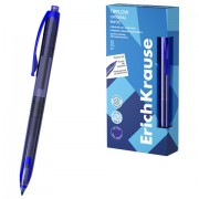 Ручка-роллер автоматическая ERICH KRAUSE 'TipFlow Stick Matic Original', СИНЯЯ, линия 0,4 мм, 63700