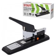 Степлер МОЩНЫЙ № 24/6-23/15 металлический STAFF 'HEAVY DUTY ECO', до 100 листов, черный, 272736