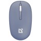 Мышь беспроводная DEFENDER Smart MM-396, 1600 dpi, 2 кнопки + 1 колесо-кнопка, оптическая, синяя, 52397