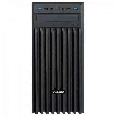 Системный блок VECOM T618 AMD Athlon 200Ge 3,2 ГГц/8 ГБ/SSD 240 ГБ/DOS/черный