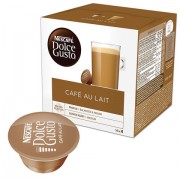 Капсулы для кофемашин NESCAFE Dolce Gusto 'Cafe au lait', натуральный кофе с молоком, 16 шт. х 10 г, 12148061