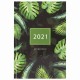 Ежедневник датированный 2021 А5 (145х215 мм), ламинированная обложка, STAFF, 'Тропики', 111823