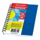Блокнот МАЛЫЙ ФОРМАТ А6 105х145 мм, 80 л., гребень, пластик, клетка, BRAUBERG, 'Офисный', 125399