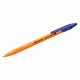 Ручка шариковая BRAUBERG 'ULTRA ORANGE', синяя, ВЫГОДНЫЙ КОМПЛЕКТ 50 штук, узел 0,7 мм, чернила ГЕРМАНИЯ, наконечник ШВЕЙЦАРИЯ, 880398