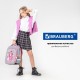 Ранец BRAUBERG QUADRO, 3 отделения, с брелком, 'Anime friends', 37х28х18 см, 272022