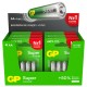 Батарейки КОМПЛЕКТ 4 шт., GP Super G-Tech, AA (LR6, 15А), алкалиновые, пальчиковые, блистер, 15A-2CR4