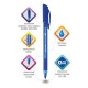 Ручка шариковая масляная BRAUBERG 'Extra Glide Soft Blue', СИНЯЯ, узел 0,7 мм, линия письма 0,35 мм, 142926
