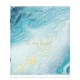 Тетради КОМПЛЕКТ 5 шт. А5, 48 л. BRAUBERG, скоба, клетка, SoftTouch, фольга, 'Pastel Marble', 404398