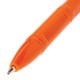 Ручка шариковая BRAUBERG 'X-333 Orange', КРАСНАЯ, корпус оранжевый, узел 0,7 мм, линия письма 0,35 мм, 142411