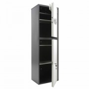 Шкаф металлический для документов AIKO 'SL-150/2ТEL' ГРАФИТ, 1490х460х340 мм, 36 кг, S10799152902