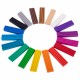 Пластилин классический BRAUBERG 'МАГИЯ ЦВЕТА NEW', 18 цветов, 360 грамм, стек, ВЫСШЕЕ КАЧЕСТВО, 106427