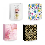 Пакет подарочный (1 штука) 18х10х23 см (M), 'Everyday Collection', ассорти, фольга, ЗОЛОТАЯ СКАЗКА, 700807