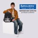 Рюкзак BRAUBERG SNAP, 2 отделения, 3 кармана, 'Классический черный', 39х28х16 см, 272066