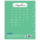 Тетрадь 12 л. BRAUBERG ЭКО '5-КА', косая линия, обложка плотная мелованная бумага, ЗЕЛЕНАЯ, 104762