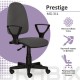 Кресло BRABIX 'Prestige Ergo MG-311', регулируемая эргономичная спинка, ткань, серое, 531874