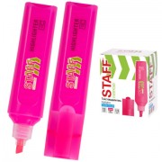 Текстовыделитель STAFF 'EVERYDAY HL-720', РОЗОВЫЙ, линия 1-5 мм, скошенный наконечник, 152554