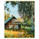 Тетради ДЭК А5, 48 л., КОМПЛЕКТ 5 шт., BRAUBERG, скоба, клетка, глянцевый лак, 'Русская природа', 881237