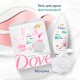 Подарочный набор DOVE 'Фисташковый крем': крем-гель для душа 250 мл + мочалка для тела