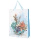 Пакет подарочный (1 штука) 33х13х45 см (XL), 'Flower Mix', ассорти, глиттер, фольга, ЗОЛОТАЯ СКАЗКА, 700825
