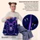 Ранец BRAUBERG UP, 2 отделения, с брелоком, 'Яркая лисичка', 36х28х15 см, 274665