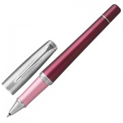 Ручка-роллер PARKER 'Urban Premium Dark Purple CT', корпус темно-пурпурный, хромированные детали, черная, 1931570