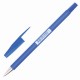 Ручка шариковая BRAUBERG 'Capital-X', СИНЯЯ, корпус soft-touch синий, узел 0,7 мм, линия письма 0,35 мм, 143341, BP253