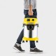 Пылесос хозяйственный KARCHER WD 3 PS, мусоросборник 17 л, мощность 1000 Вт, желтый, 1.628-190.0