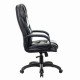 Кресло офисное BRABIX PREMIUM 'Nord EX-590', черный пластик, экокожа, черное, 532097