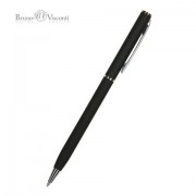 Ручка шариковая BRUNO VISCONTI 'Palermo', черный металлический корпус, 0,7 мм, синяя, 20-0250/01