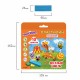 Пластилин восковой ЮНЛАНДИЯ 'ВЕСЕЛЫЙ ШМЕЛЬ', 10 цветов, 150 г, СО СТЕКОМ, европодвес, 105035