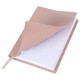 Ежедневник недатированный В6 130х185 мм BRAUBERG 'Glam', под кожу, 160 л., розовый, 116219