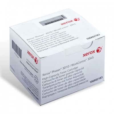 Картридж лазерный XEROX (106R02183) Phaser 3010/WC3045, оригинальный, черный, ресурс 2300 стр.