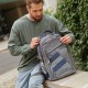 Рюкзак BRAUBERG URBAN универсальный, 2 отделения, 'MainStream 2', серо-синий, 45х32х19 см, 224446