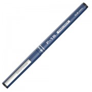 Ручка капиллярная ERICH KRAUSE 'F-15', ЧЕРНАЯ, корпус синий, линия письма 0,6 мм, 37066