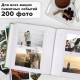Фотоальбом BRAUBERG 'Лайм' на 200 фото 10х15 см, ткань, зеленый, 391189
