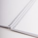 Скетчбук, белая бумага 100 г/м2, 210х297 мм, 40 л., спираль, 'HELLO', 40А4Всп_20174