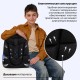 Ранец BRAUBERG PREMIUM, 2 отделения, с брелоком, 'Звезда ралли', объемный дизайн, 38х29х16 см, 274394
