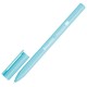 Ручка шариковая BRAUBERG TRIOS BLUE, СИНЯЯ, трехгранная, корпус голубой, игольчатый узел 0,7 мм, линия 0,5 мм, 144158