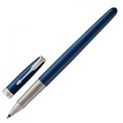 Ручка-роллер PARKER 'Sonnet Core Subtle Blue Lacquer CT', корпус синий глянцевый лак, палладиевые детали, черная, 1948087