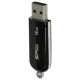 Флеш-диск 16 GB, SILICON POWER LuxMini 322, USB 2.0, черный, SP16GBUF2322V1K