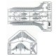 Модель для склеивания НАБОР САМОЛЕТ, 'Авиалайнер пассажирский Ту-134А/Б-3', 1:144, ЗВЕЗДА, 7007П