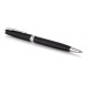 Ручка шариковая PARKER 'Sonnet Core Matt Black CT', черный матовый лак, палладий, черная, 1931524
