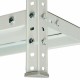 Стеллаж металлический BRABIX 'MS Plus-200/60-5', 2000х1000х600 мм, 5 полок, регулируемые опоры, 291111, S241BR166502