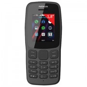 Телефон мобильный NOKIA 106 TA-1114, 2 SIM, 1,8', серый, 16NEBD01A02