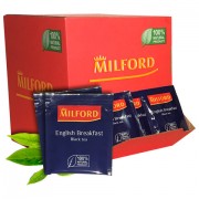 Чай MILFORD 'English Breakfast' черный, 200 пакетиков в конвертах по 1,75 г, 6990 РК