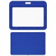 Бейдж горизонтальный (54х85 мм), синий, МАТОВАЯ ПОВЕРХНОСТЬ, BRAUBERG EXTRA, 238818