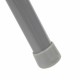 Стул складной BRABIX 'Golf Plus CF-003 КОМФОРТ', серый каркас, серая ткань, 532890
