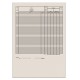 Бланк бухгалтерский типографский 'Авансовый отчет нового образца', (195х270 мм), СКЛЕЙКА 100 шт., 130012